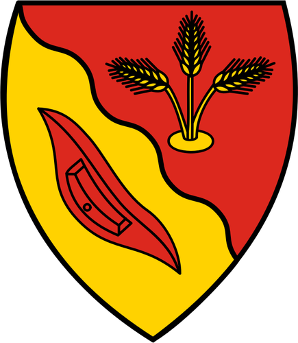 Vector image of coat of arms of Neuenkirchen municipylity